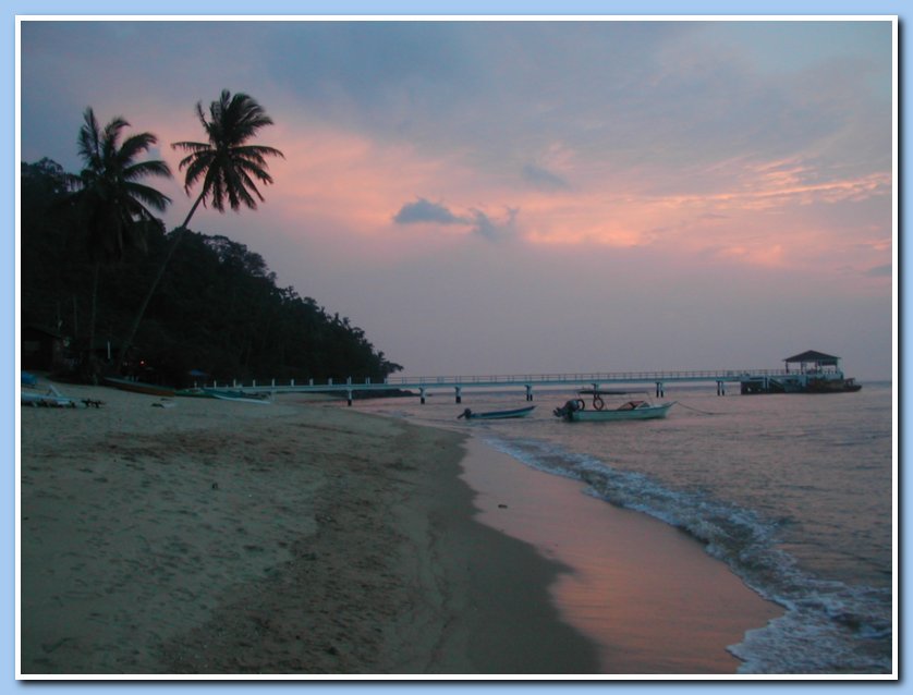 Sunset, Tioman Island